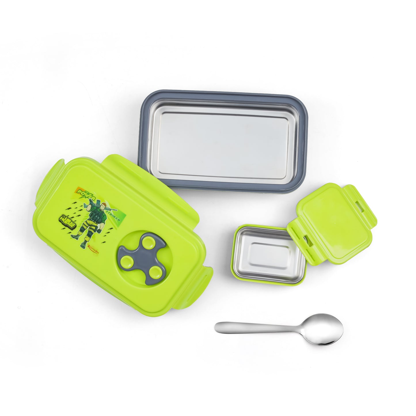 Steel Lunch Box Set – 3 Containers (Copy)