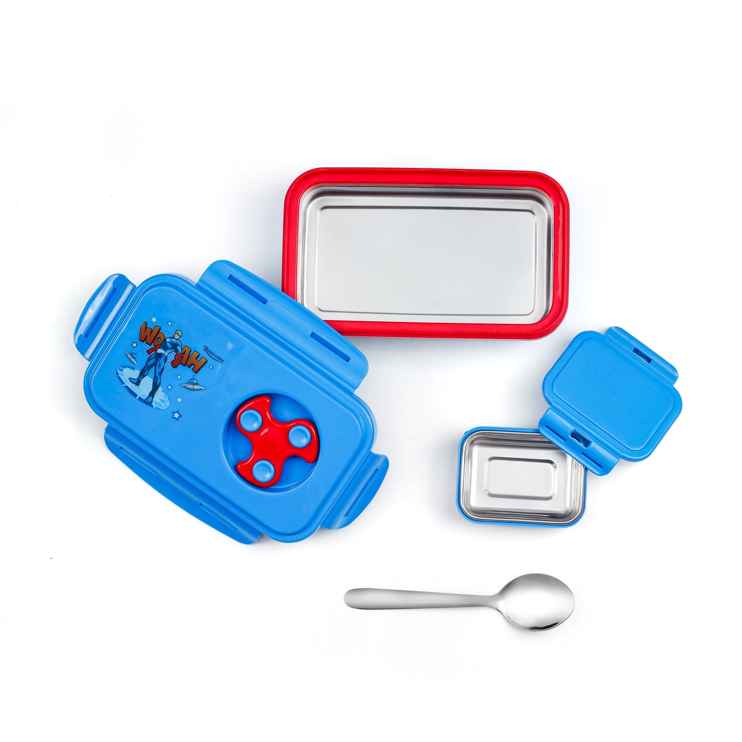 Steel Lunch Box Set – 3 Containers (Copy)