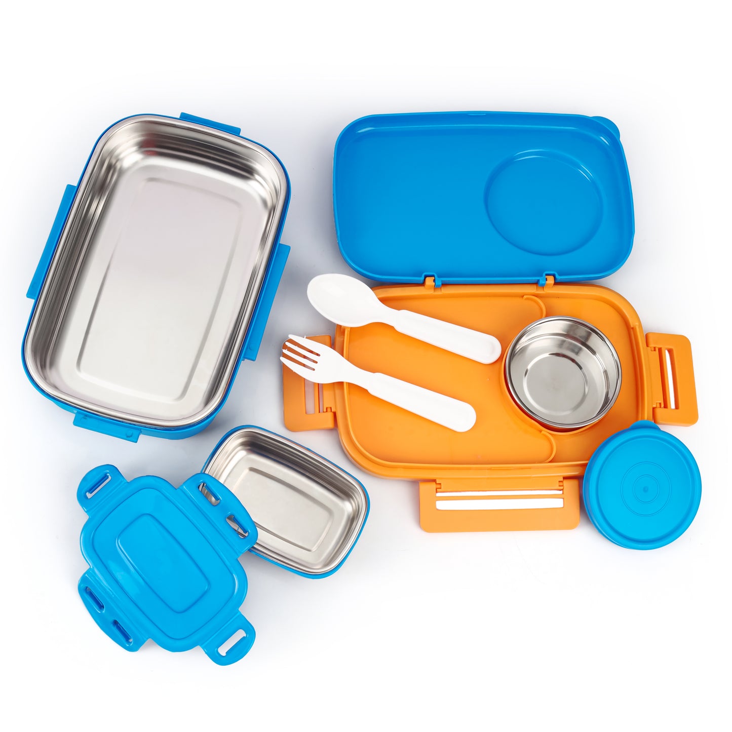 Steel Lunch Box Set – 3 Containers