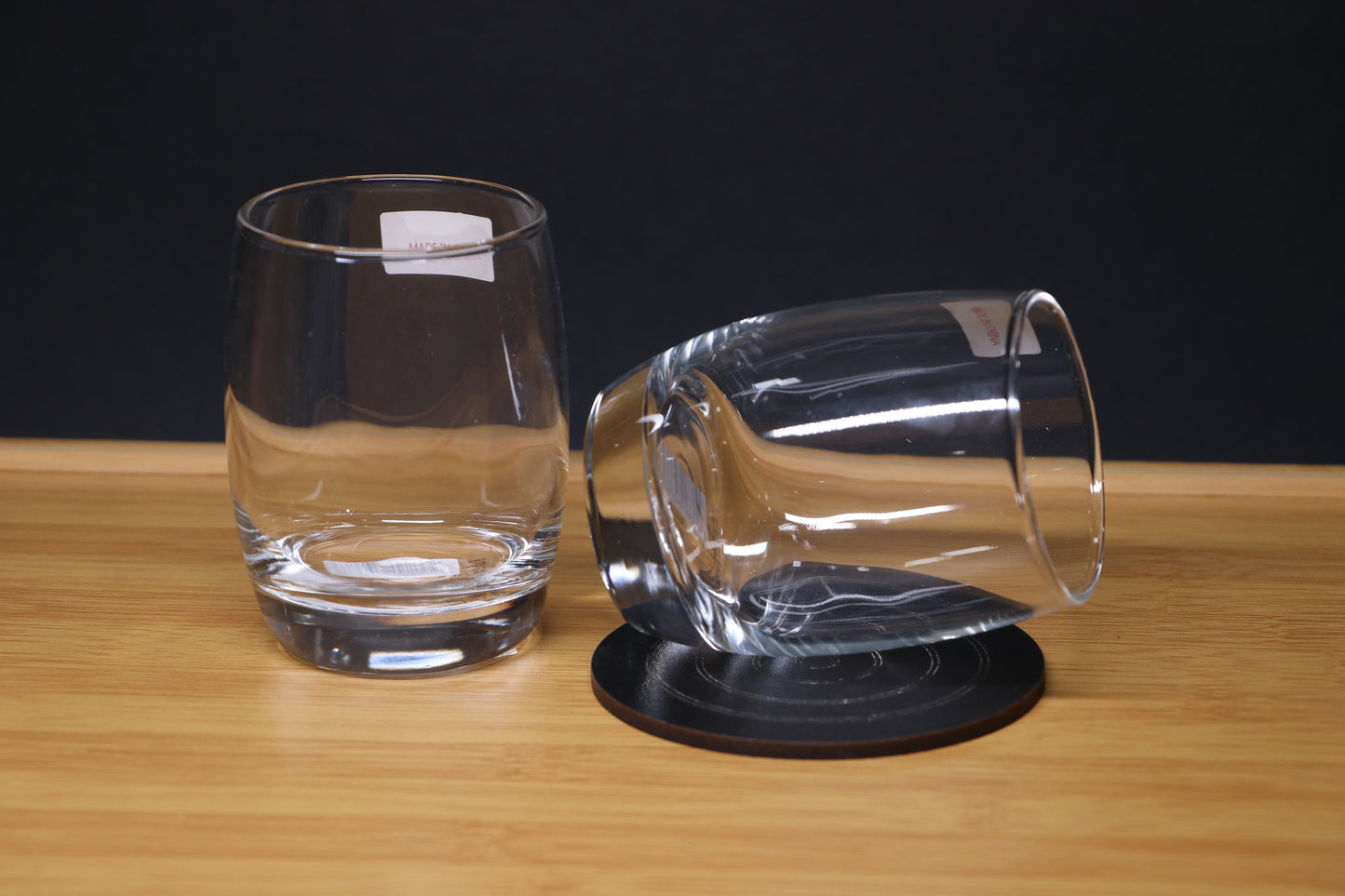 MG Crystal Clear 200ml Glass Cups – Perfect for Daily Use & Gifting