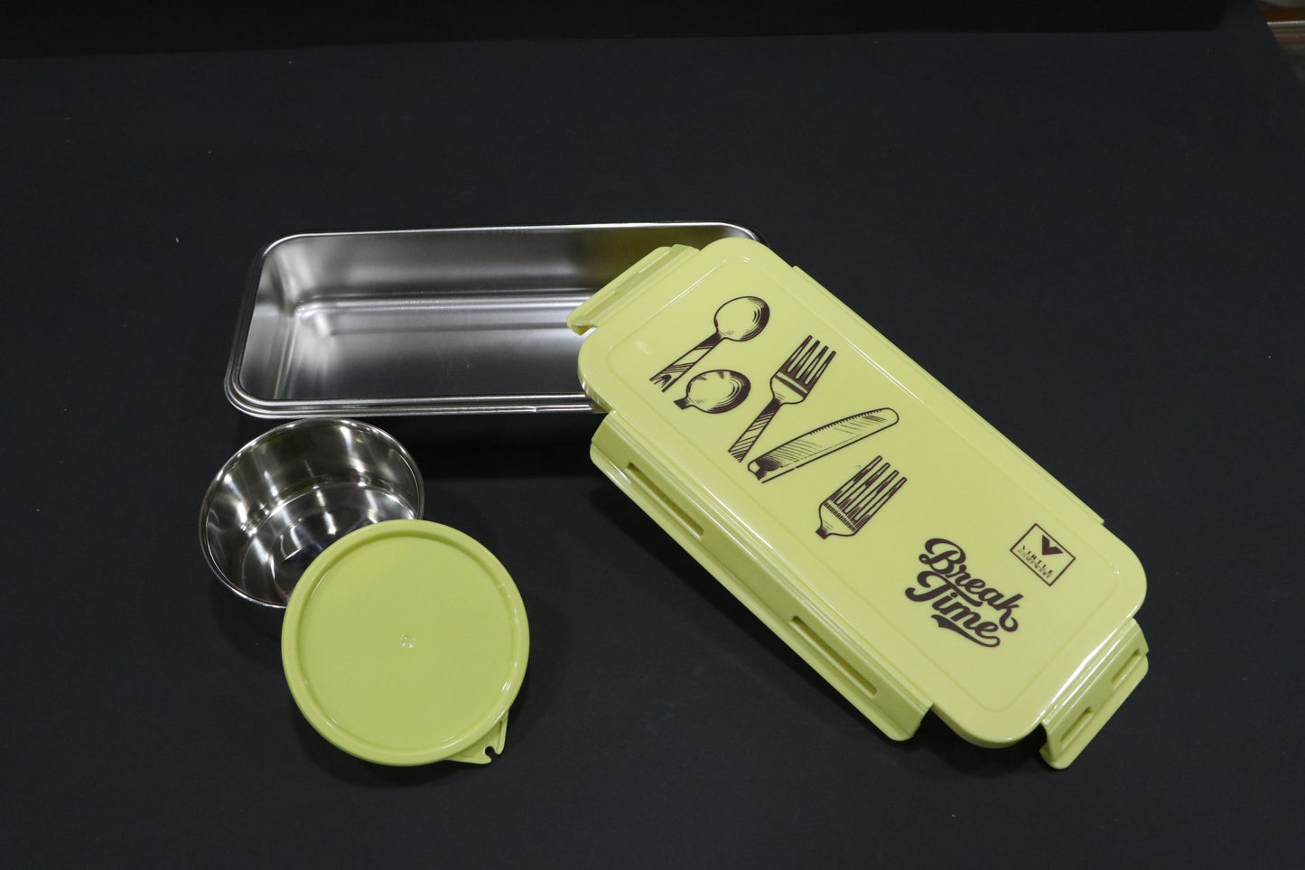 MG Insulated Stainless Steel Lunch Box - Keeps Food Fresh Longer