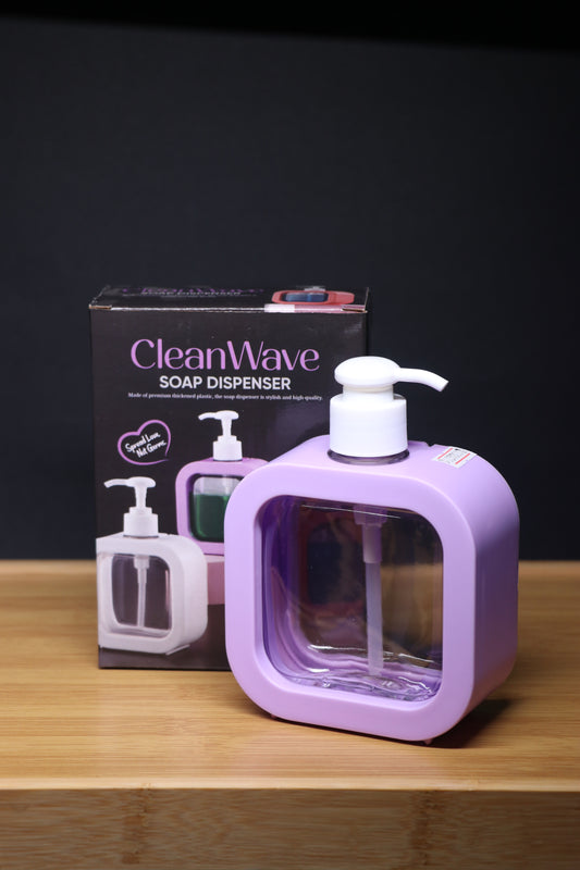 MG Modern Transparent Soap Dispenser, Hygienic & Stylish